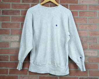 Vintage 90s Champion Reverse Weave ORIGINAL Crewneck Sweatshirt - Large