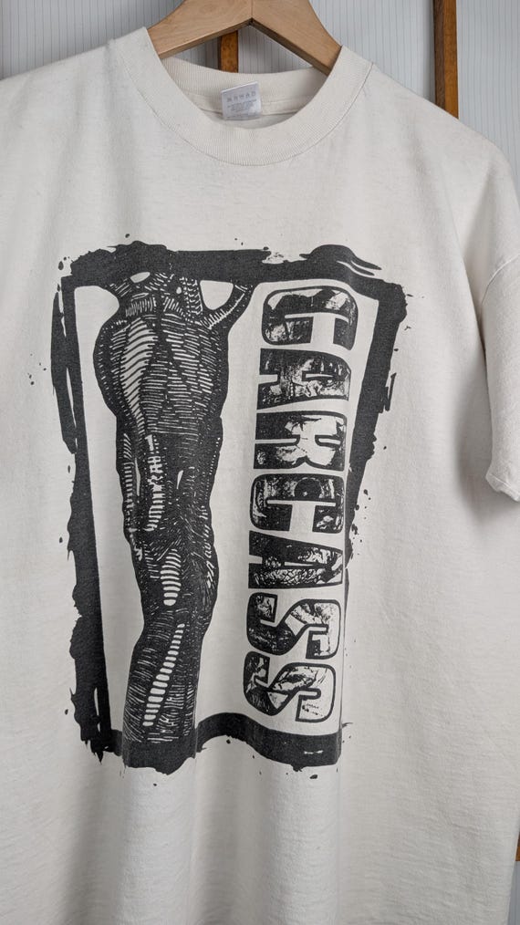 Vintage 90s Carcass Heartwork Tee - Extra Large View 3