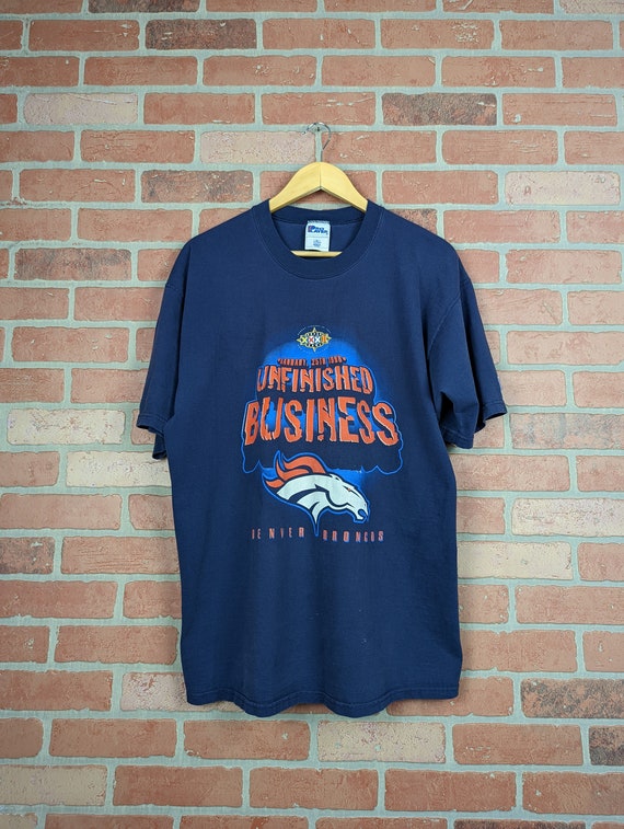 Vintage 1998 NFL Denver Broncos Football Unfinish… - image 1