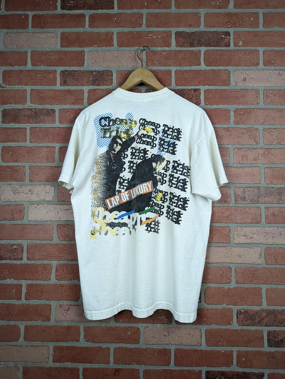 Vintage 80s Double Sided Cheap Trick ORIGINAL Ban… - image 5