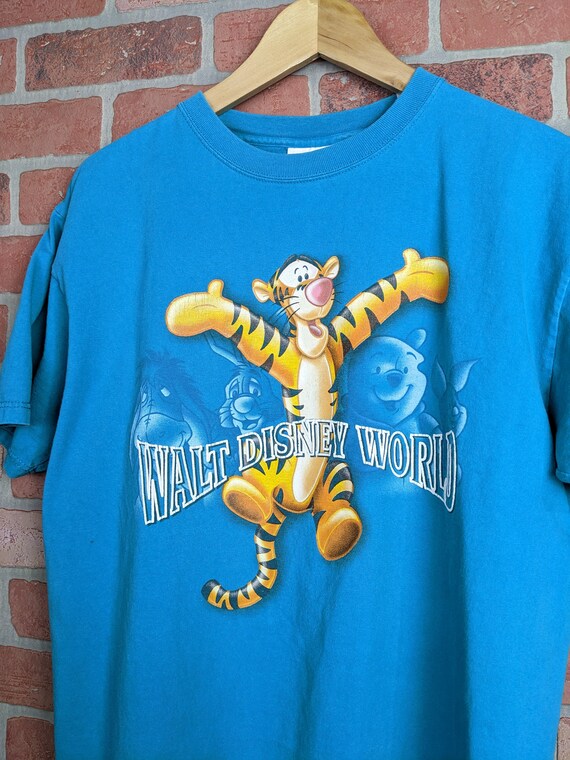 Vintage 90s Tigger Walt Disney World ORIGINAL Cartoon Tee - Large  