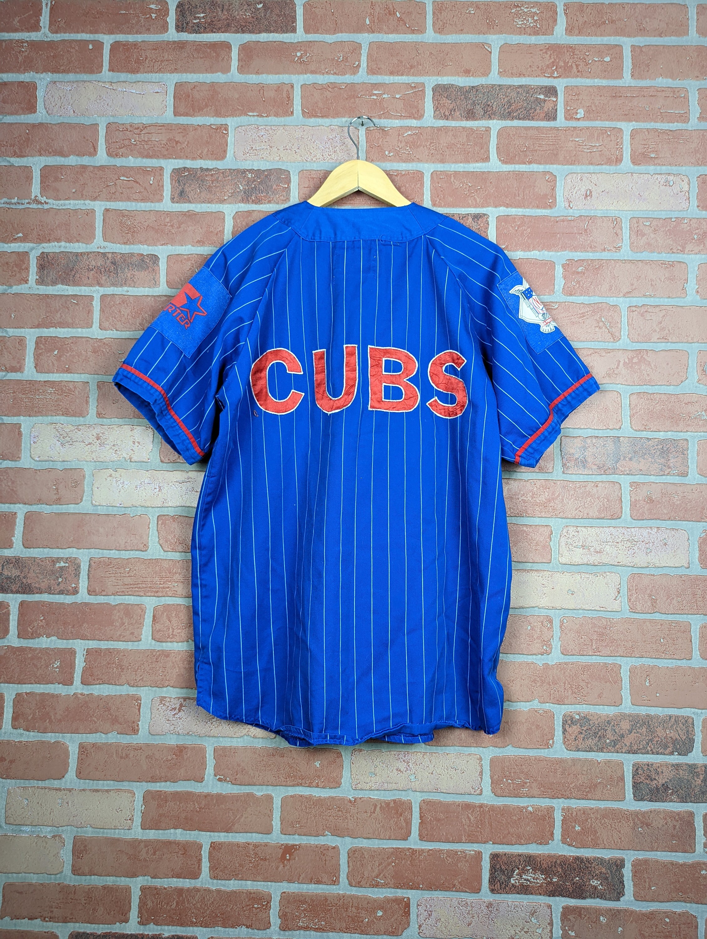 Mark Grace Chicago Cubs Home Pinstripe Men's Replica Jersey