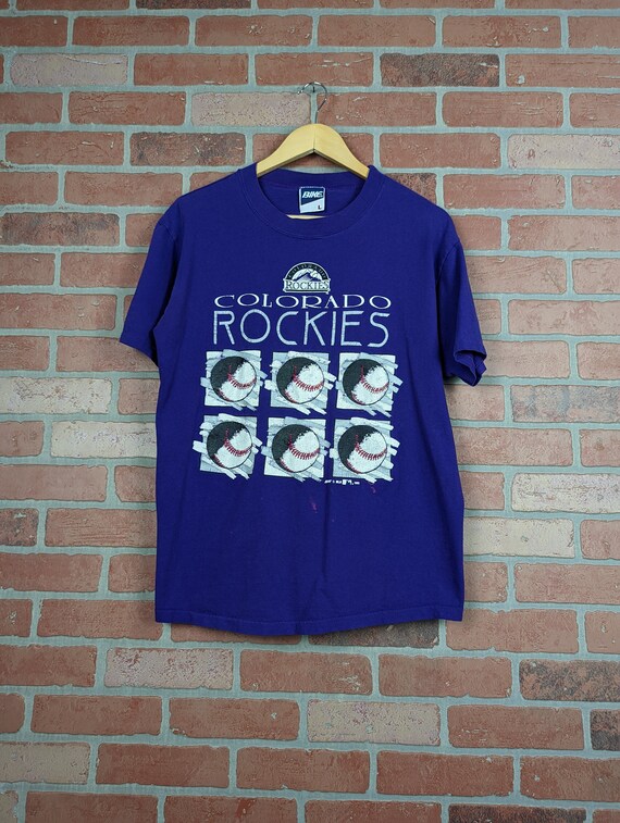Vintage rockies on sale t shirt