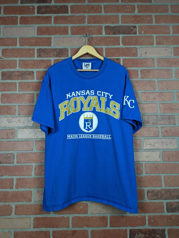 Vintage 90s MLB Kansas City Royals Baseball Logo … - image 1