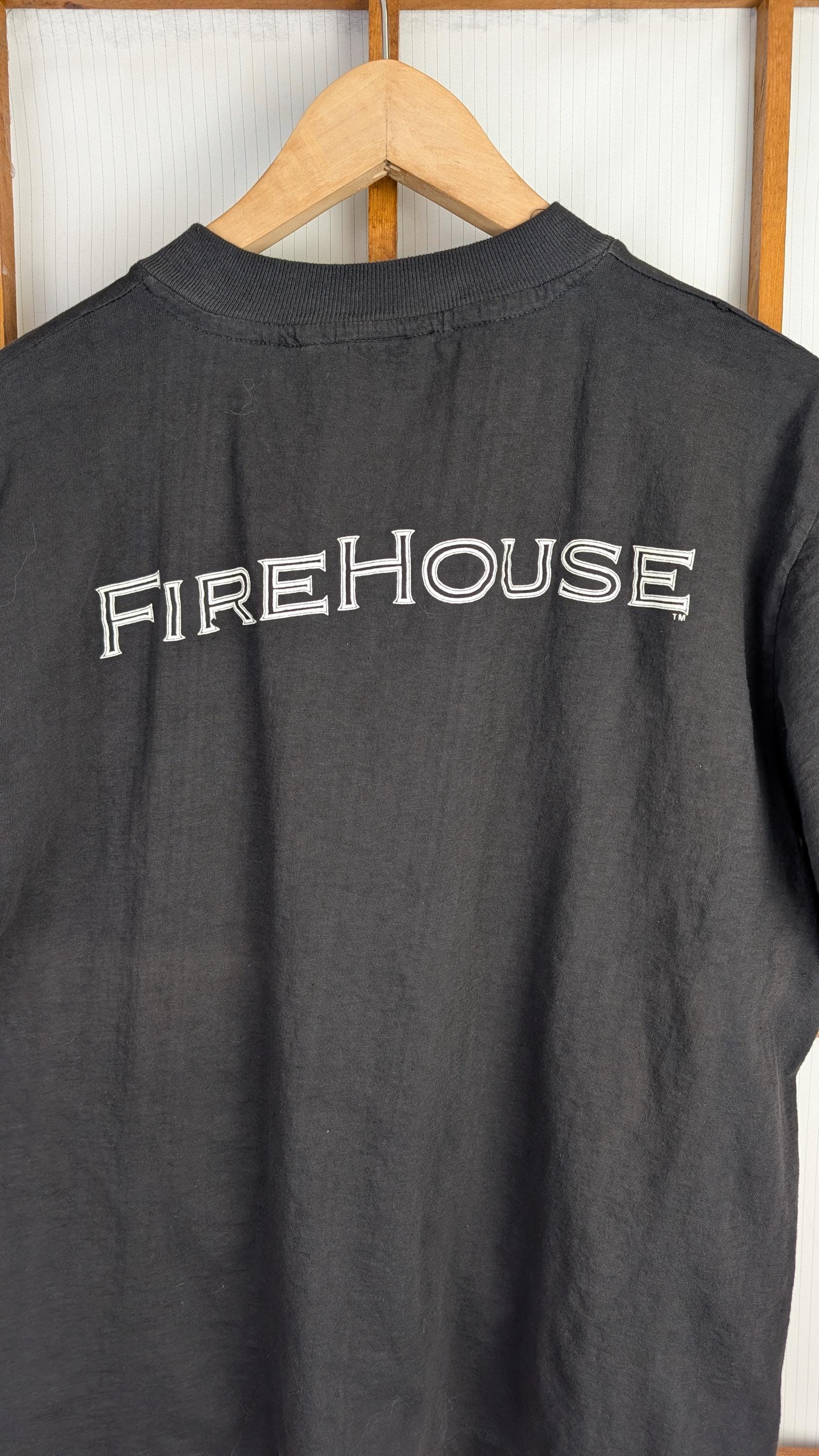 Vintage 90s Firehouse Band Tee - Large - Etsy