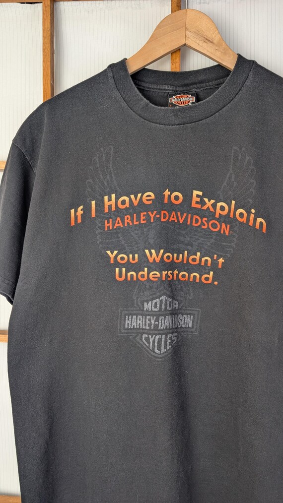Vintage 90s If I Have to Explain Harley Davidson … - image 2