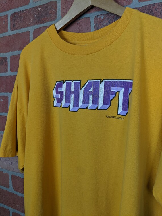 レア90年代USA製！STANLEY DESANTIS「SHAFT」Tシャツ