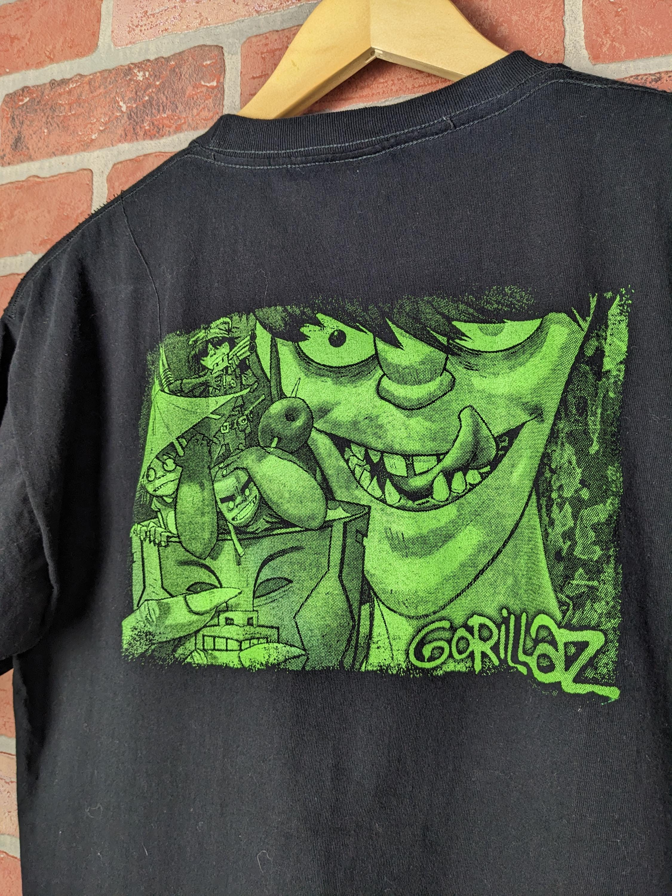 Vintage 00s Y2k Double Sided Gorillaz ORIGINAL Band Tee Vintage 00s Y2k Double Sided Gorillaz ORIGINAL Band Tee