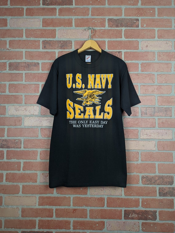 Vintage 90s US Navy Seals ORIGINAL Armed Forces Te