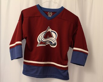 Vintage 90s Colorado Avalanche Jersey - Kids S