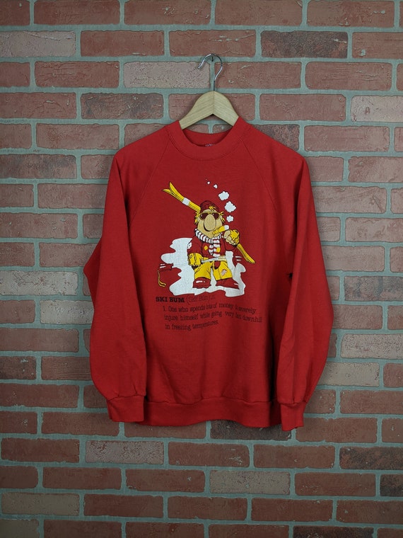 ski bum sweatshirt