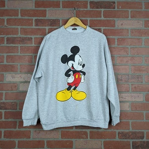 Vintage 90s Disney Mickey Mouse ORIGINAL Crewneck / Sweatshirt Large image 1