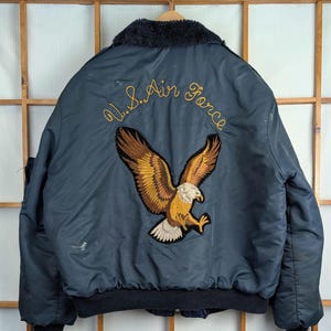 70s Air Force Jacket - Etsy