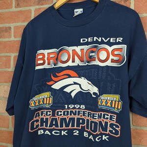 Vintage 90s NFL Denver Broncos Football Back-2-back Superbowl ORIGINAL ...