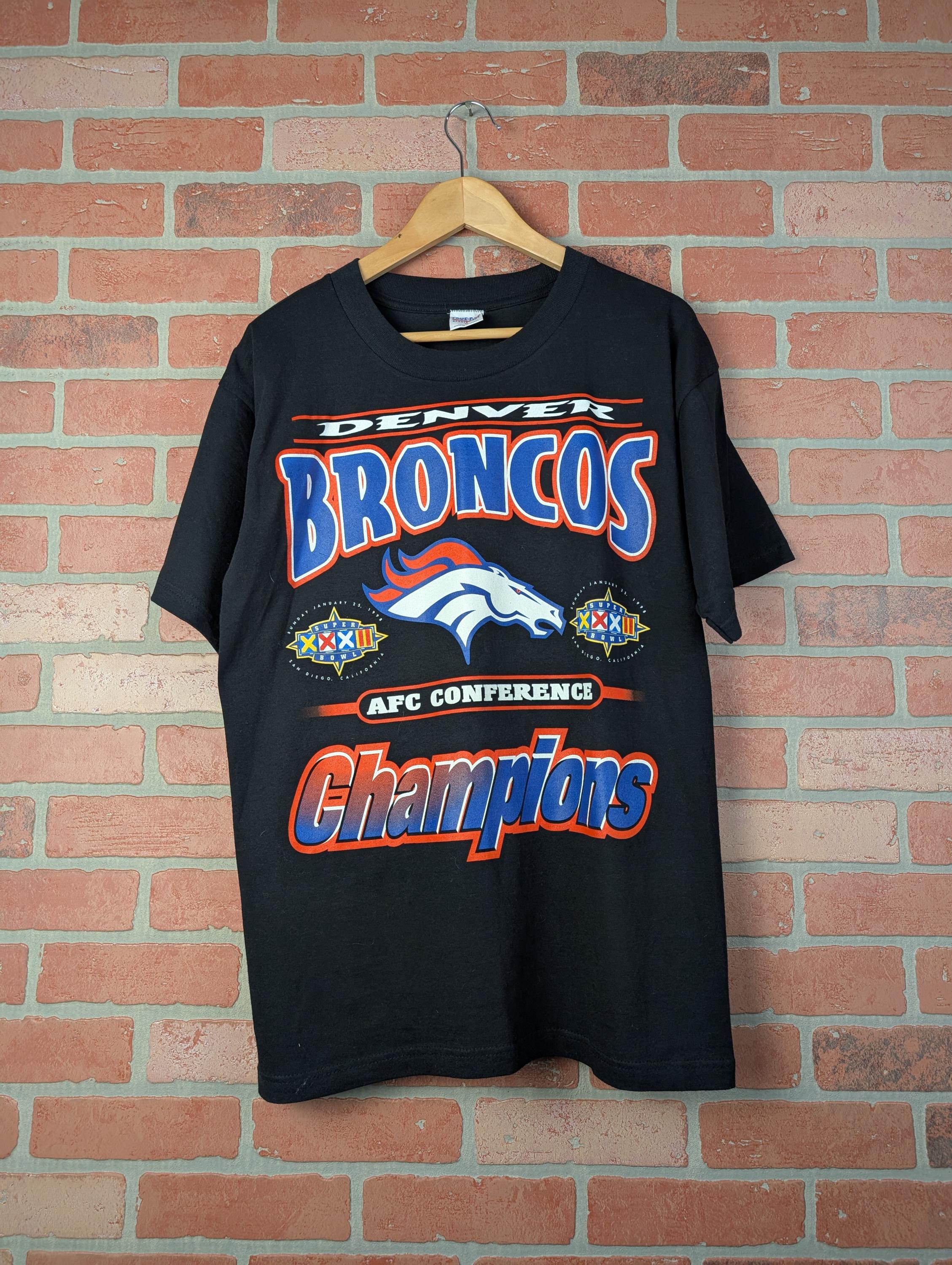 Vintage 90s NFL Denver Broncos ORIGINAL AFC Conference Champions