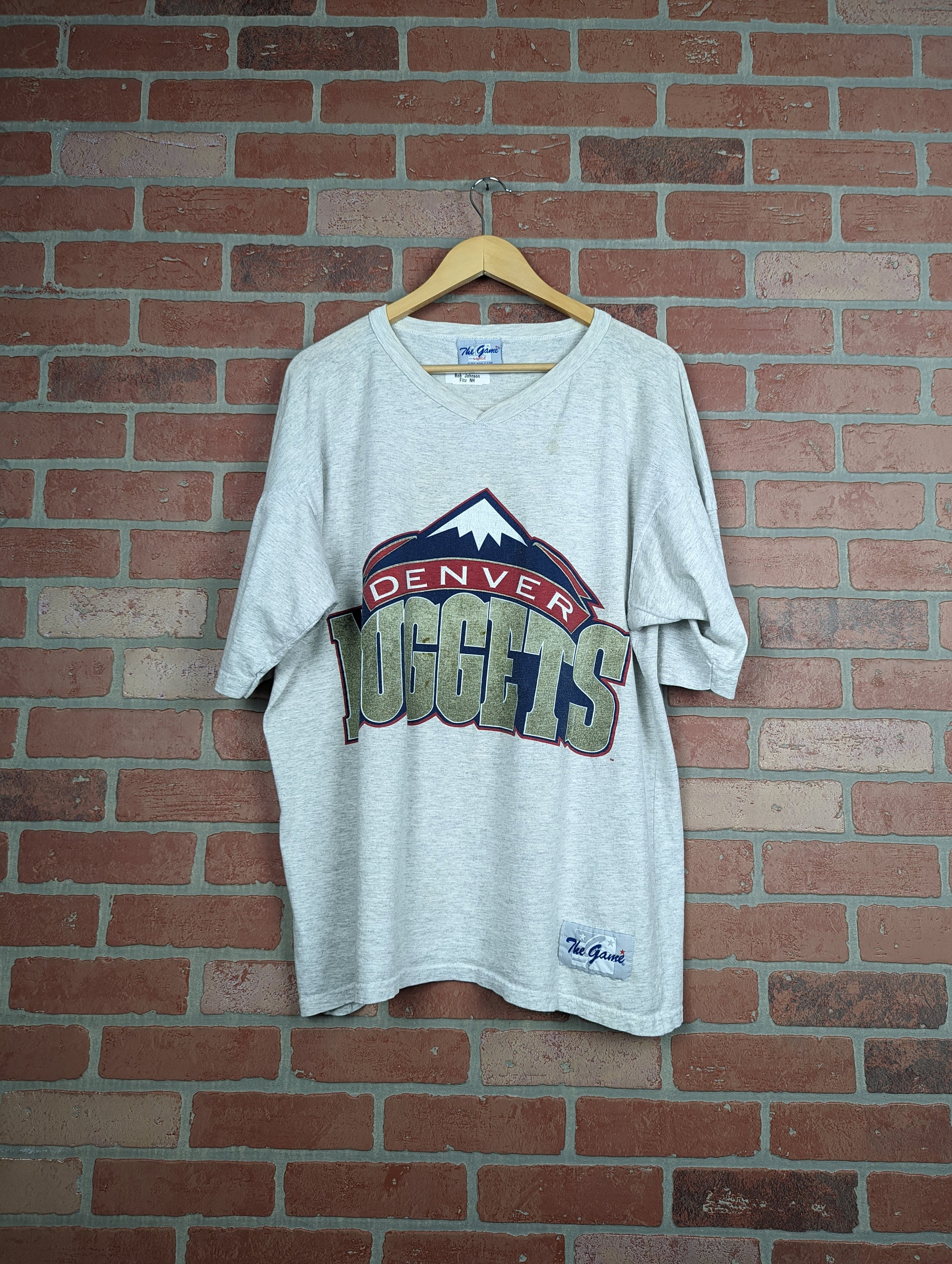Vintage 90s Denver Nuggets Sweatshirt Size Small – Thrift Sh!t Vintage