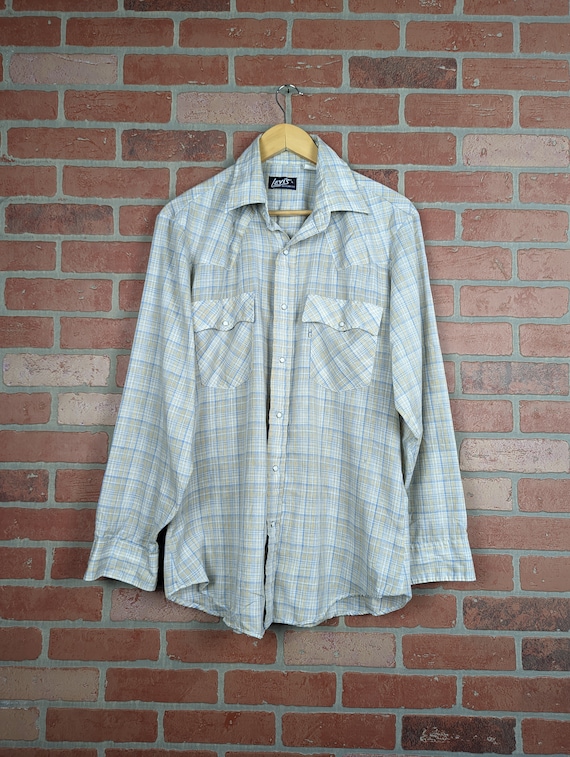 Vintage 70s Levi's ORIGINAL Button Down Work Shirt