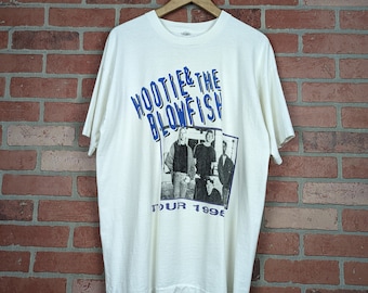 Vintage 1996 Double Sided Hootie and the Blowfish ORIGINAL Tour Tee - Extra Large