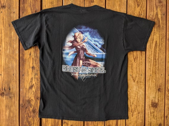 Vintage Y2k Double Sided Ghost in the Shell: Stand