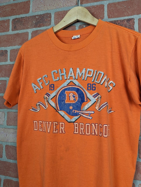 Vintage 1986 Champion NFL Denver Broncos AFC Cham… - image 2