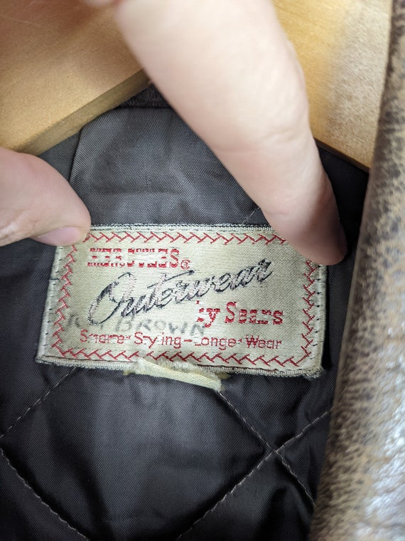 Vintage 1950s Hercules Outerwear by Sears Horsehide Leather - Etsy