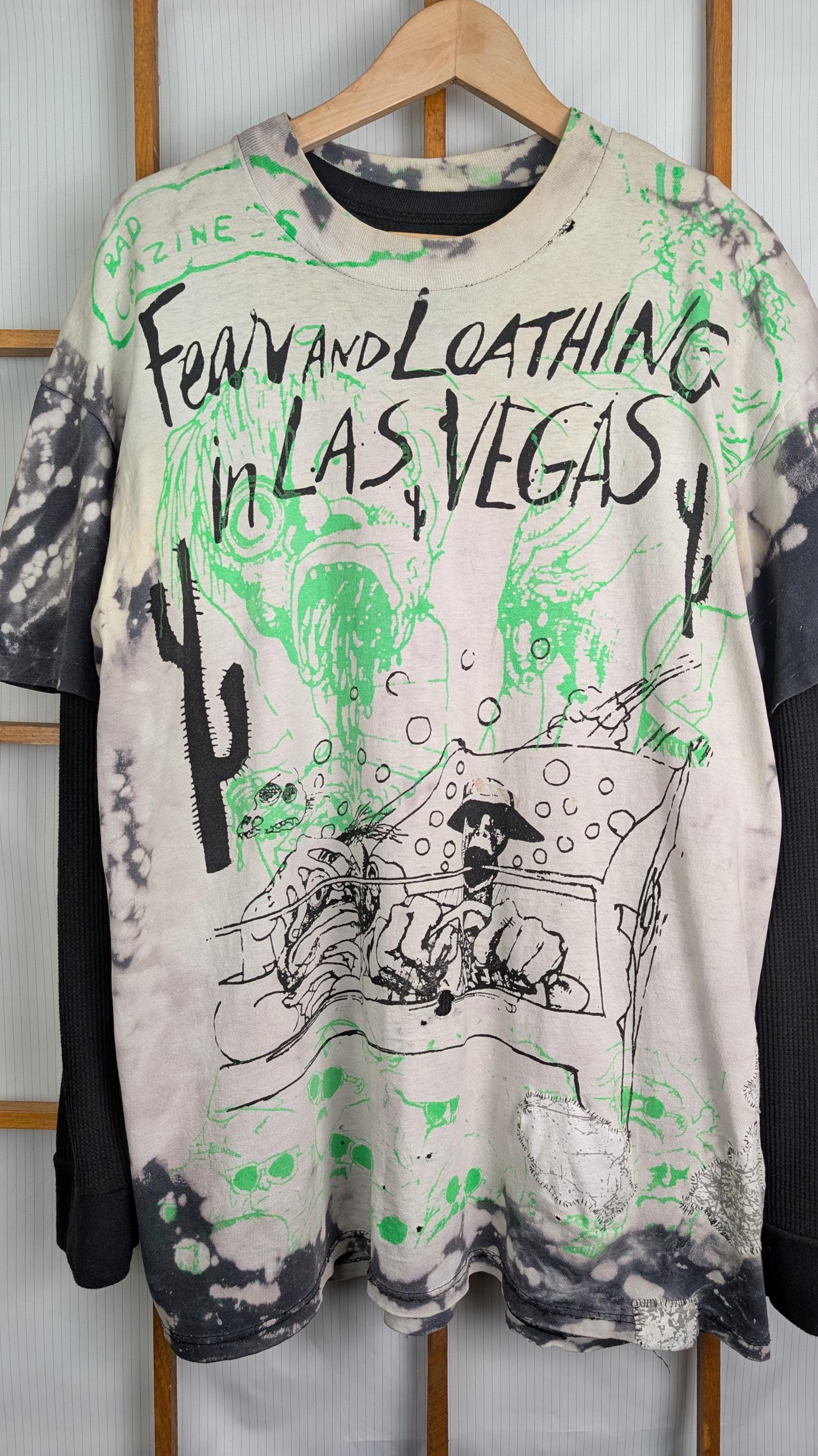 Vintage 90s Mosquitohead Fear and Loathing in Las Vegas Tee