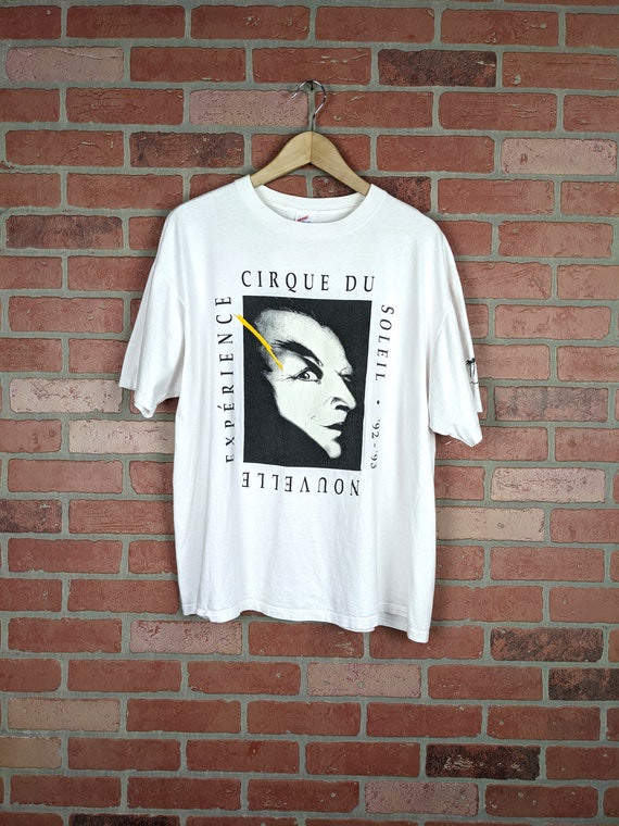 Vintage 1992-93 Cirque Du Soleil Portrait ORIGINAL Promo Tee 