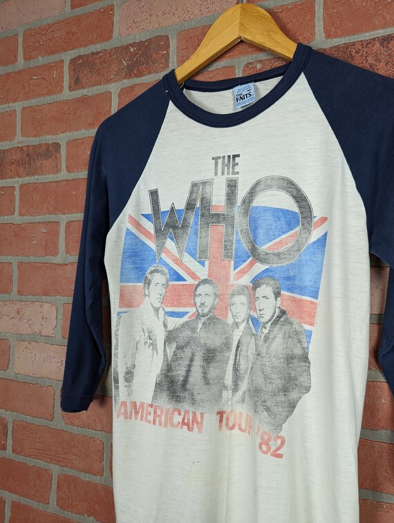 Vintage 1982 Double Sided The Who North American … - image 2