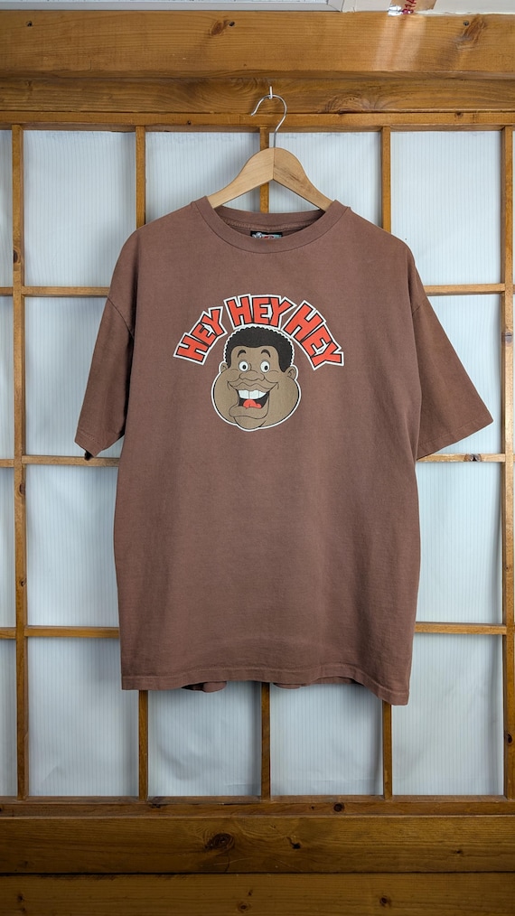 Vintage 90s Fat Albert Junkyard Gang Tee - Large