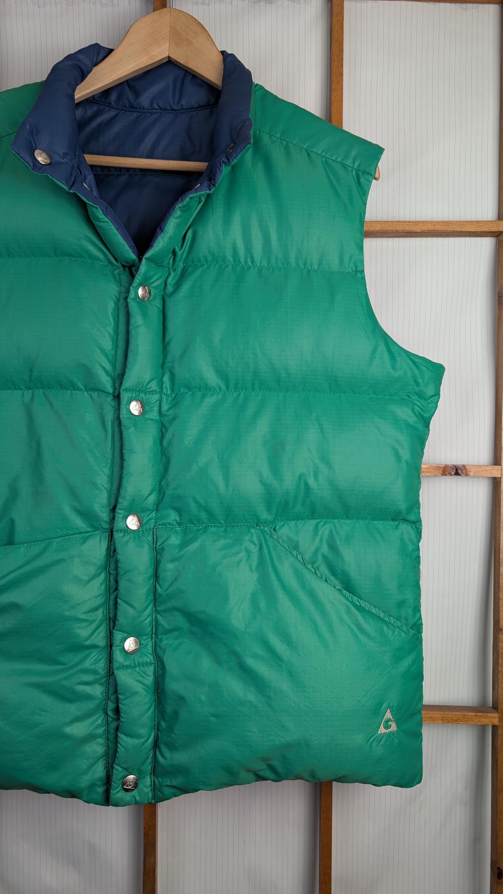 USA製 70s GERRY  DOWN VEST ジェリー ダウン Excellent condition 70s～ USA made GERRY reversible down vest