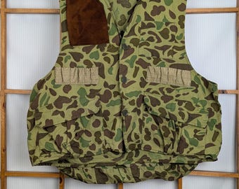 Gilet De Chasse Vintage Rothco S Ranger, Camouflage Vert, Taille S