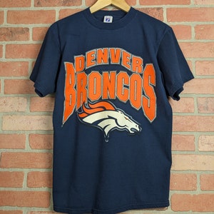 Vintage 90er Jahre NFL Denver Broncos Football ORIGINAL Sport T-Shirt - Medium