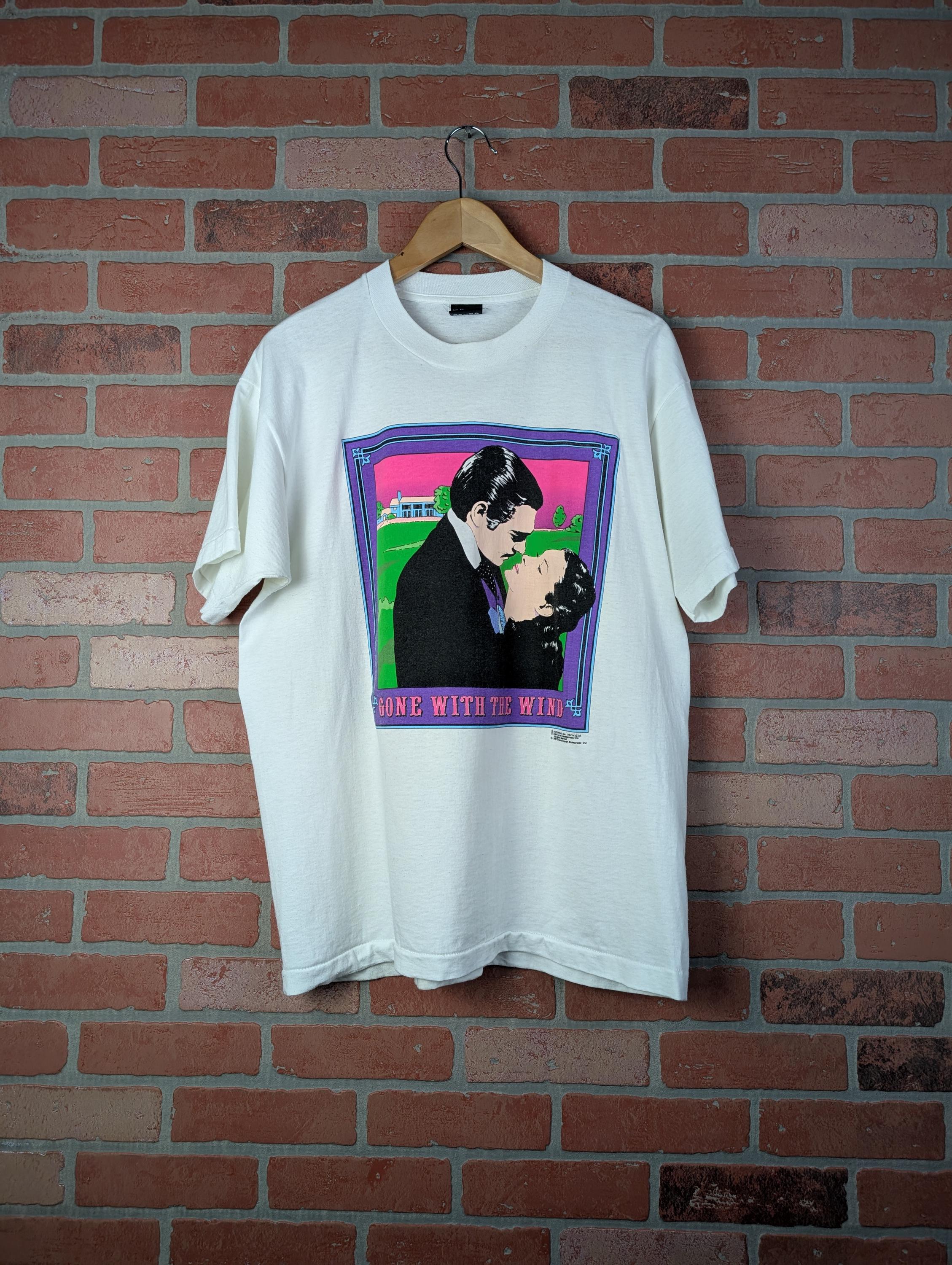 Vintage 90s Gone With the Wind ORIGINAL Pop Artwork Movie Promo 