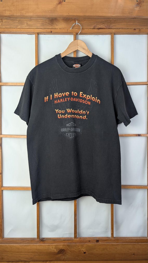Vintage 90s If I Have to Explain Harley Davidson … - image 1