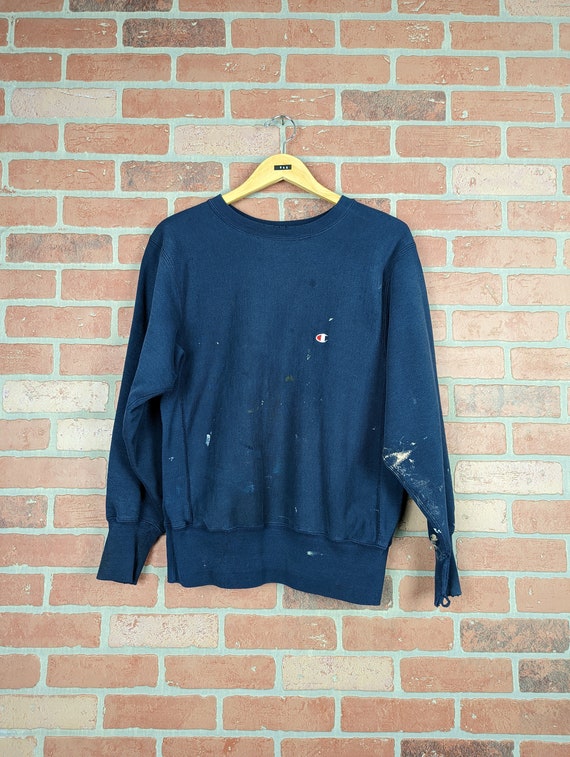 Vintage 90s Distressed Champion ORIGINAL Reverse W