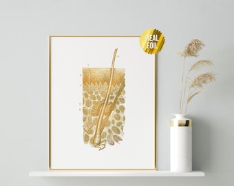 Haut Anatomie Kunst Dermatologie Folie Druck - Medizin Studenten Geschenk - Hautpflege Anatomie Poster - Dermatologen Geschenk - Medizinische Kunst Anatomie Druck