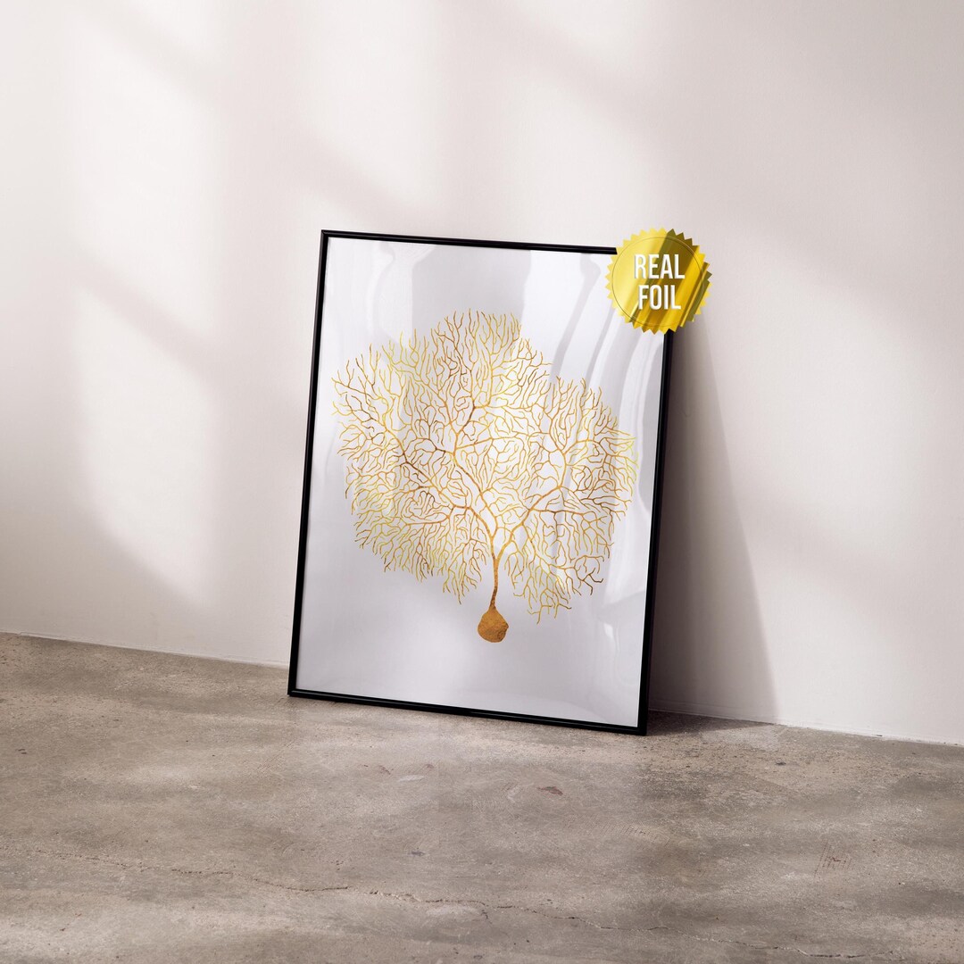Human Brain Cell Foil Print - Occupational Therapy Office Decor ...