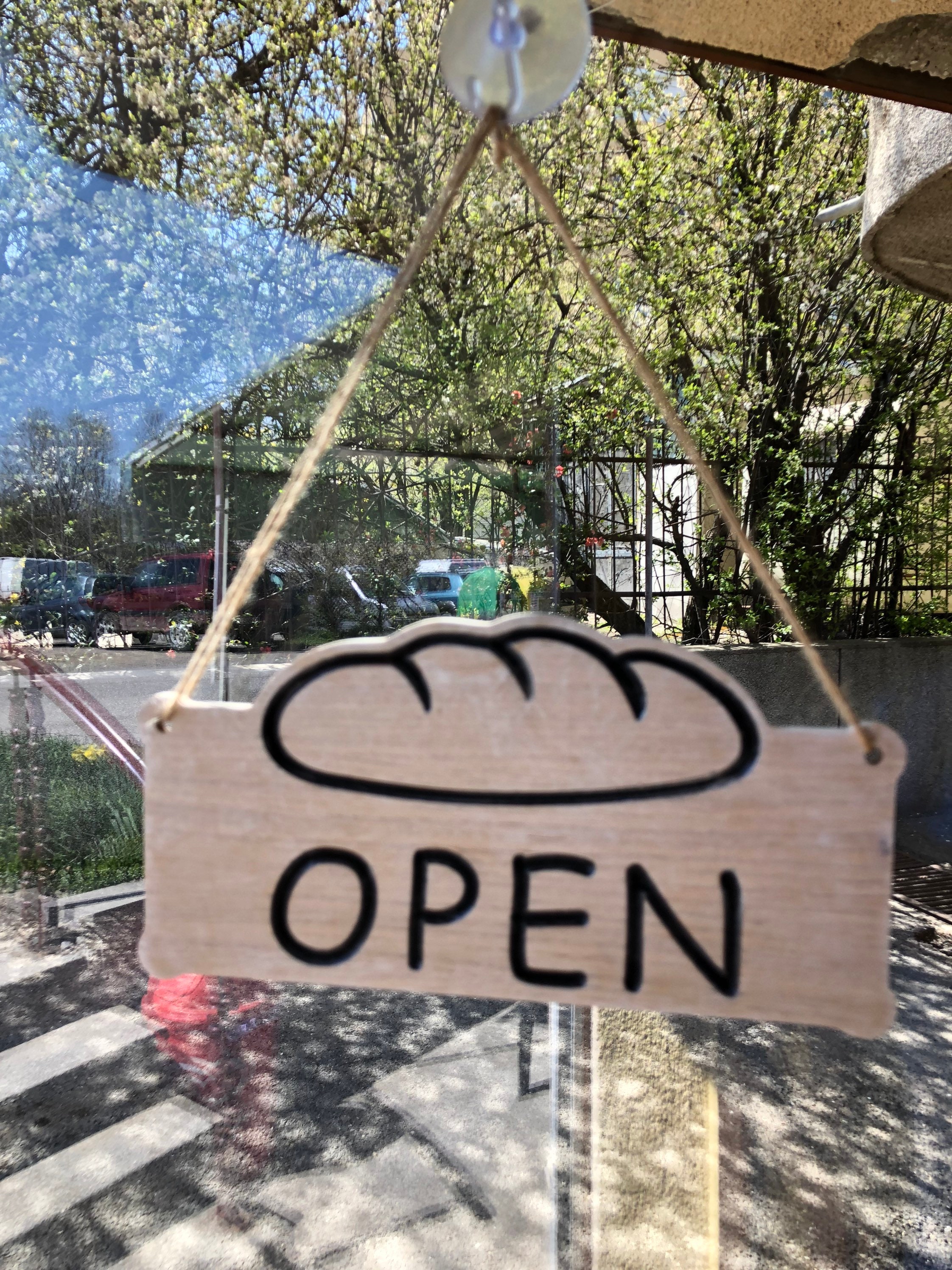 Open Closed Double Sided Sign for Bakeries, Bread Shops, Grocery Stores ...