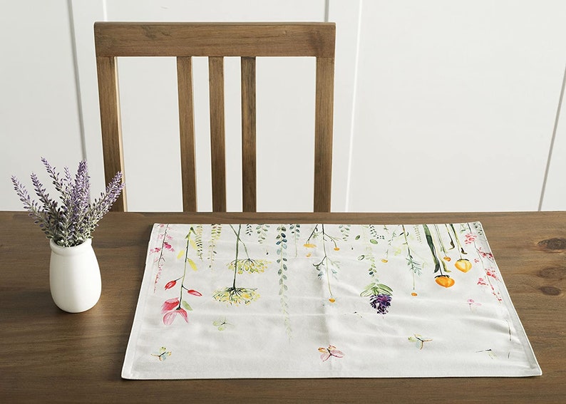 Botanical Cotton Placemats