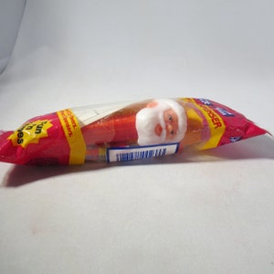 PEZ Santa Claus Dispenser with Red Stem and Feet