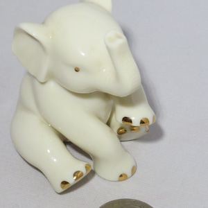Porcelain Lenox Sitting Elephant