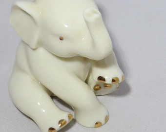 Porcelain Lenox Sitting Elephant