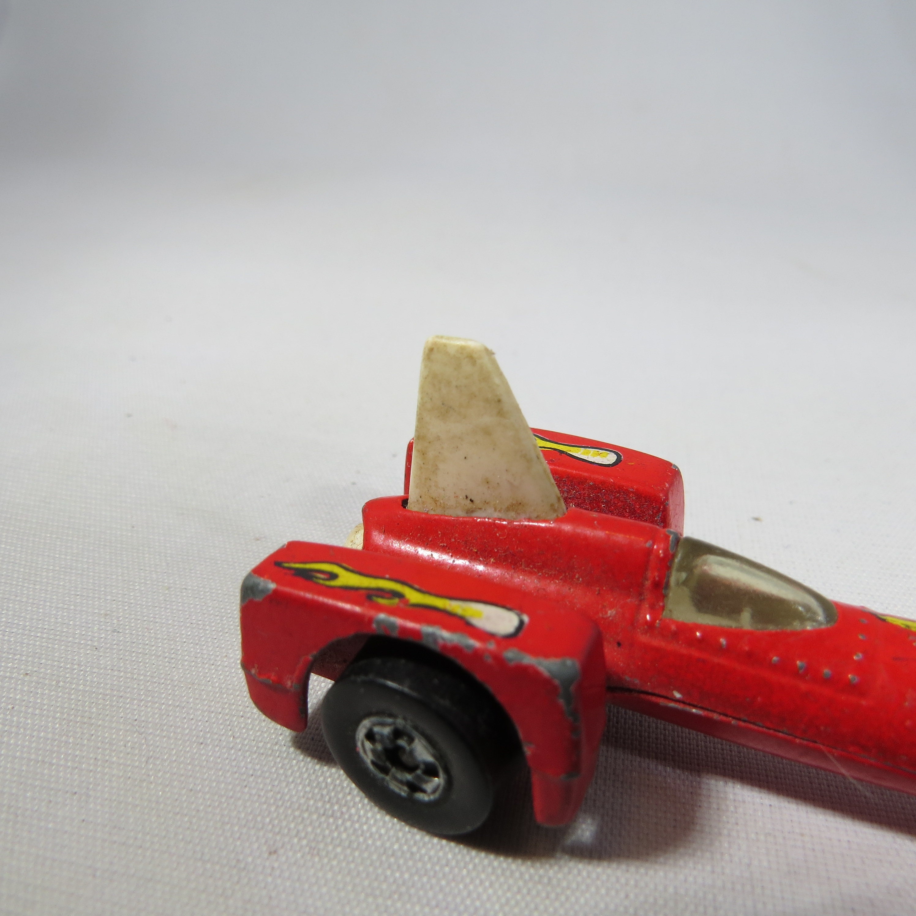 1979 Vintage Hot Wheels Rocket Jet Land Speed Racer With Flame Decals