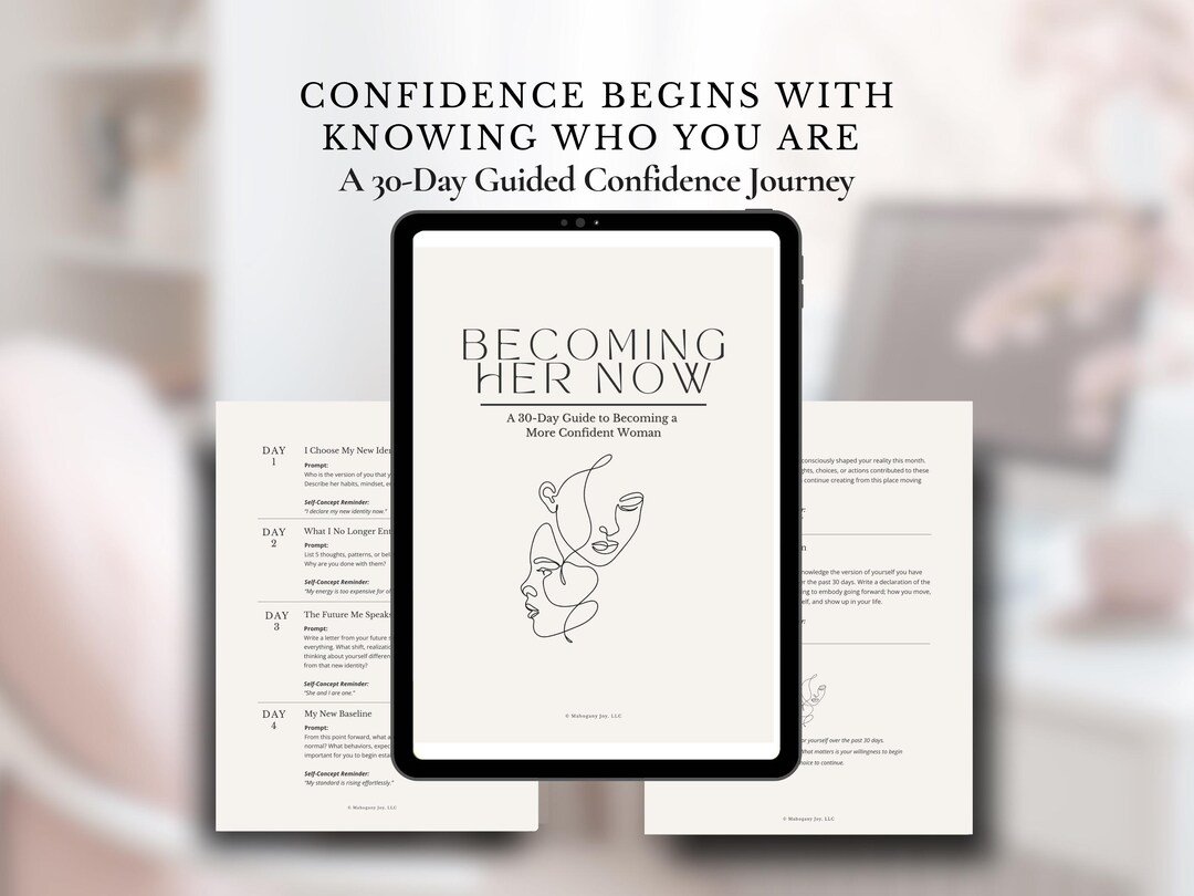 Becoming Her Now | Guided Self-concept Prompts for Identity, Standards ...