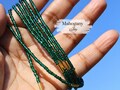 Waist Beads with Clasp or Tie On | Emerald | Women's Handmade Boho Body Jewelry | Weight Loss Tracker Beads | Plus Size | Gift Ideas fer Her