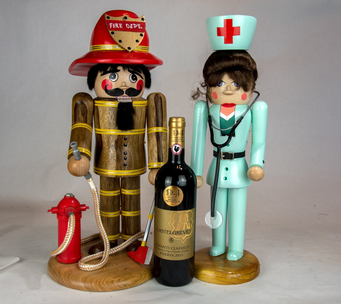 Nutcracker Nurse Handcrafted Etsy