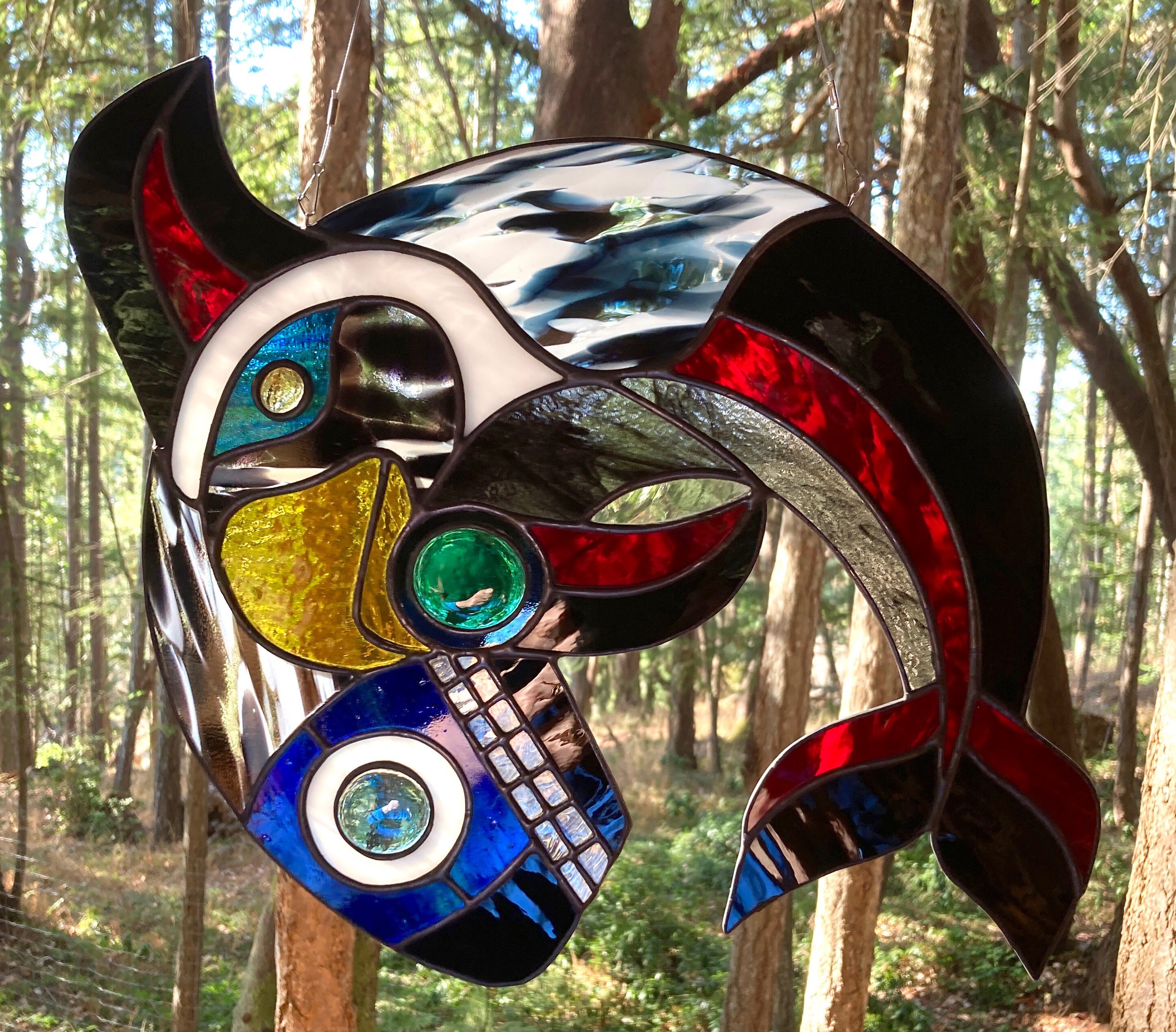 25+ Tropical Stained Glass Patterns