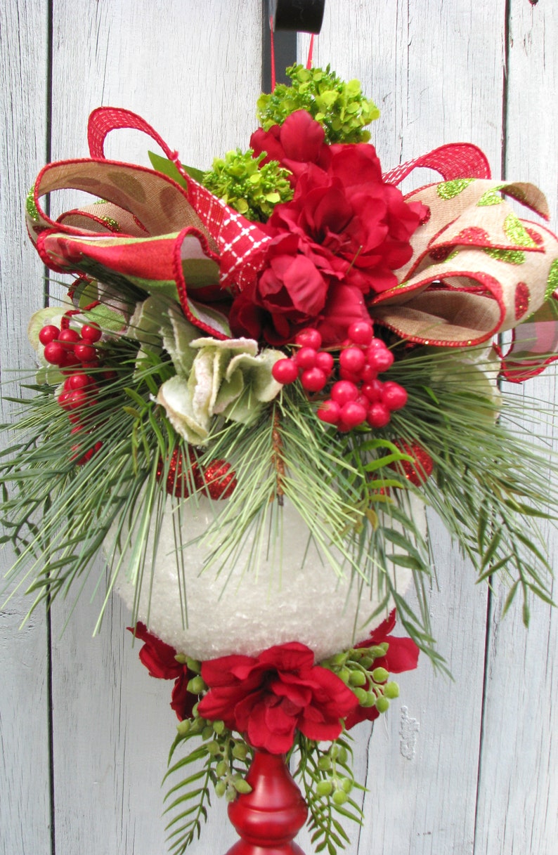 Christmas Kissing Ball Pomander Balls Unique Home Decor Etsy