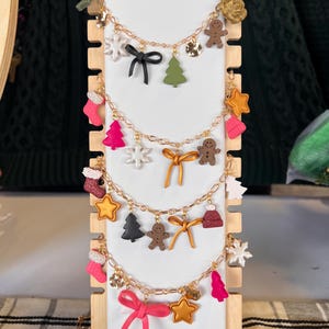 Polymer Clay Charm Necklace