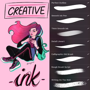 Creative Ink Brush Set for Procreate